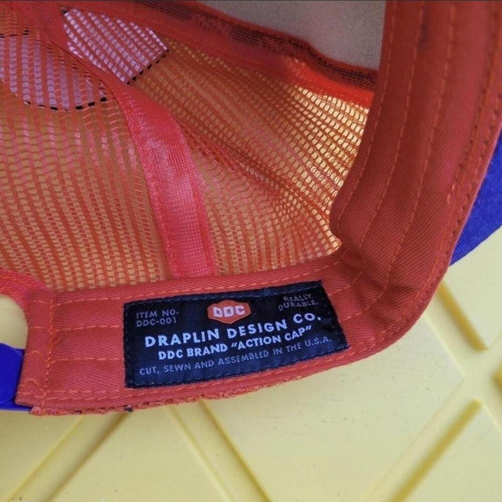 Vtg Hell Yeah Embroidered Patch Record Label Mesh… - image 4